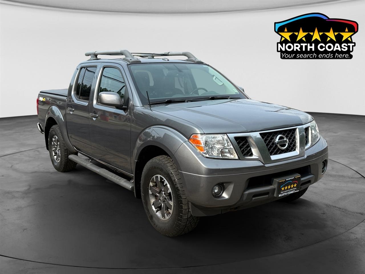 Gray 2016 Nissan Frontier Pickup Truck Four-Wheel Drive Automatic