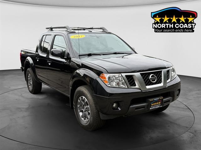 Black 2017 Nissan Frontier Pickup Truck Four-Wheel Drive Automatic