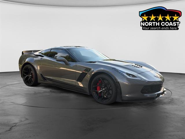 Gray 2015 Chevrolet Corvette Coupe Rear-Wheel Drive 7-Speed Manual