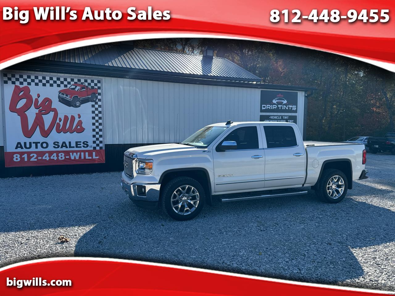 2015 GMC Sierra 1500 SLT Crew Cab Long Box 4WD