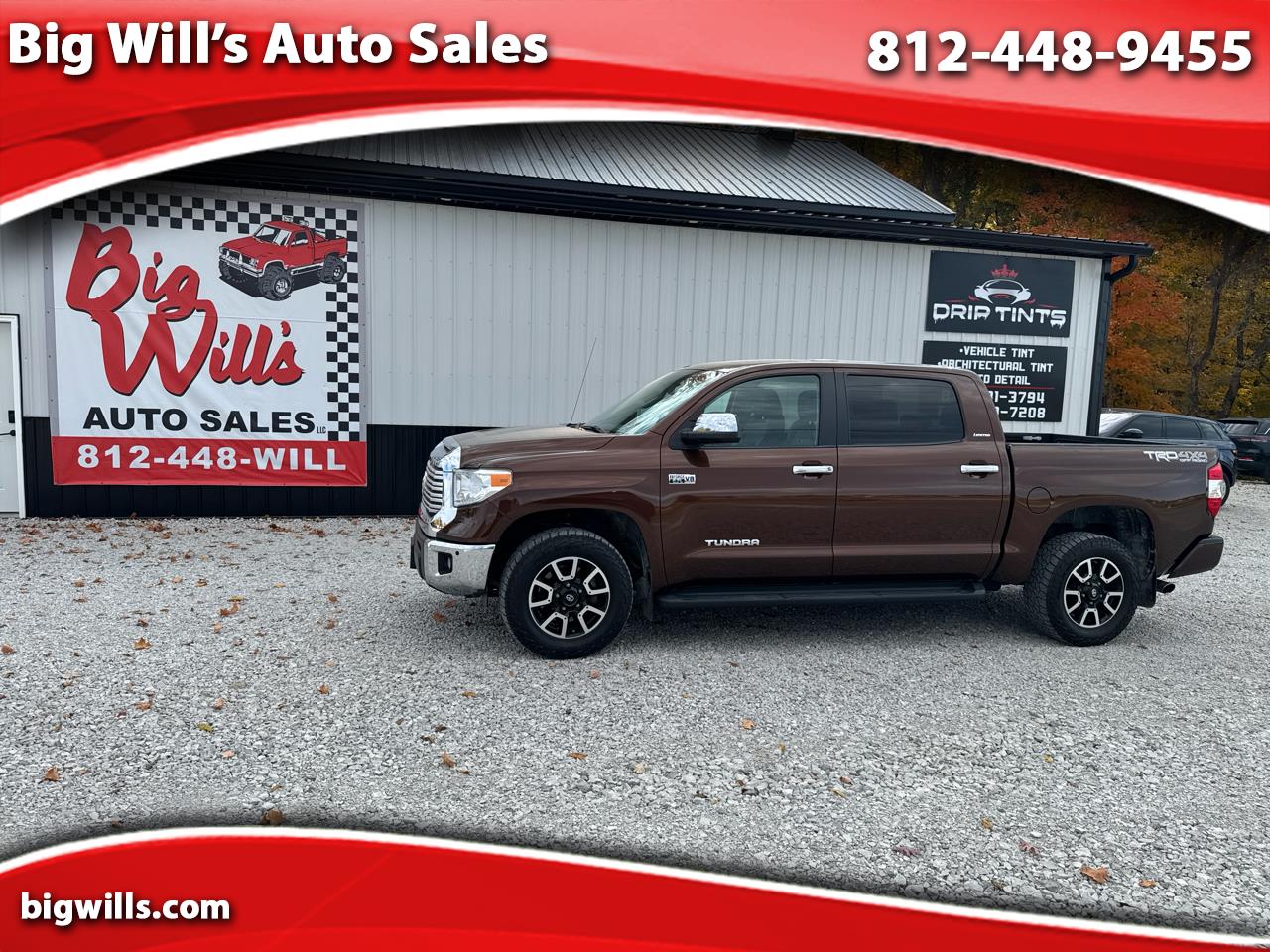2016 Toyota Tundra Limited 5.7L FFV CrewMax 4WD