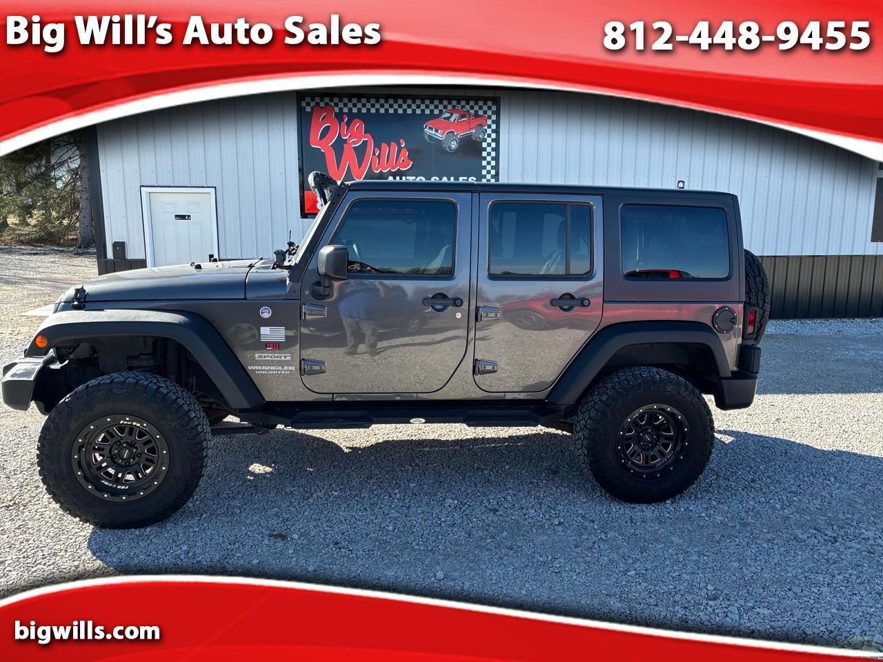 2016 Jeep Wrangler Unlimited Sport 4WD