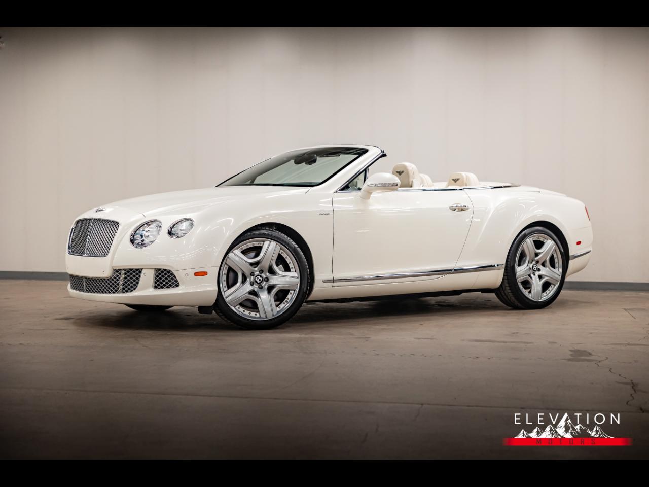 2013 Bentley Continental GTC Convertible