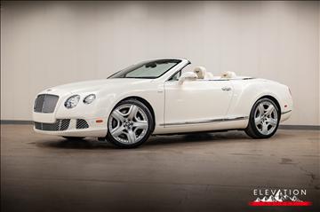 2013 Bentley Continental GTC Convertible