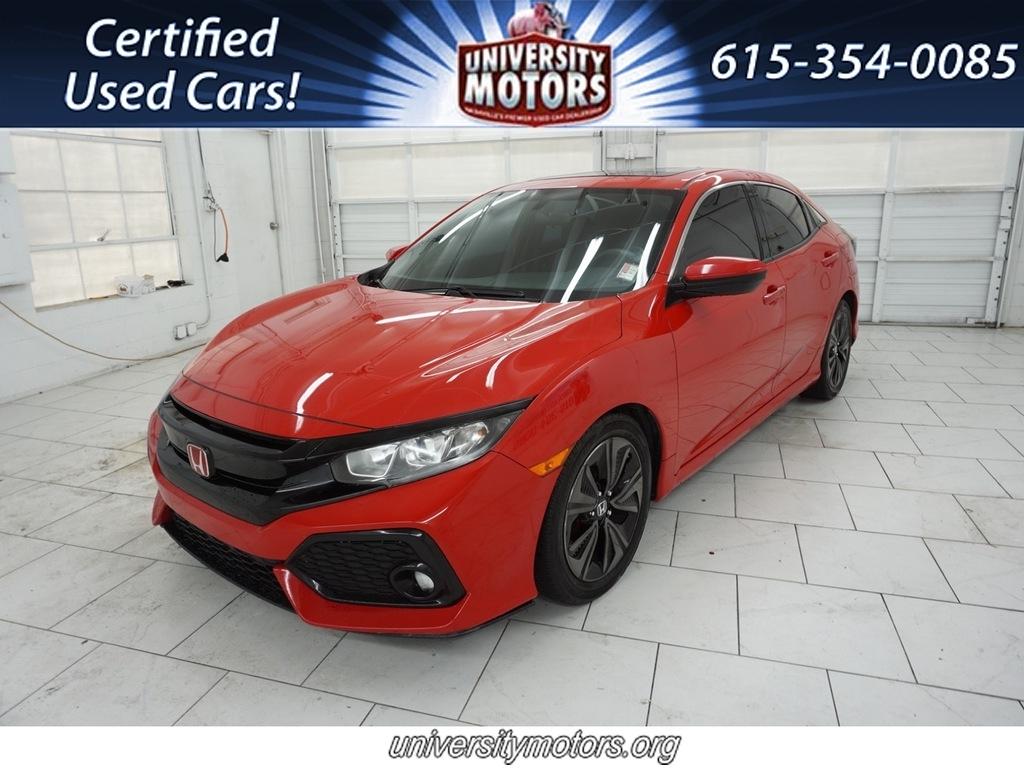 Used 2017 Honda Civic Hatchback Ex Cvt For Sale In Nashville Tn 37075 University Motors