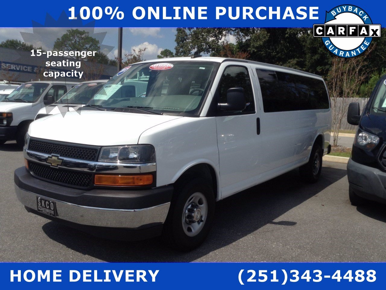 used chevrolet express passenger