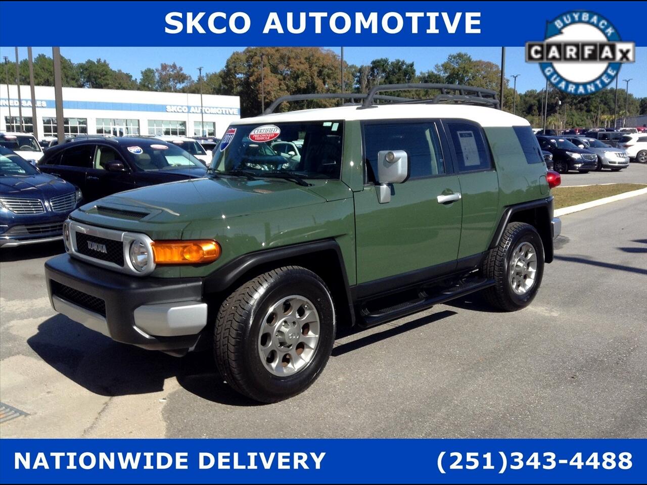 Used 2011 Toyota Fj Cruiser Rwd 4dr Auto Natl For Sale In Mobile
