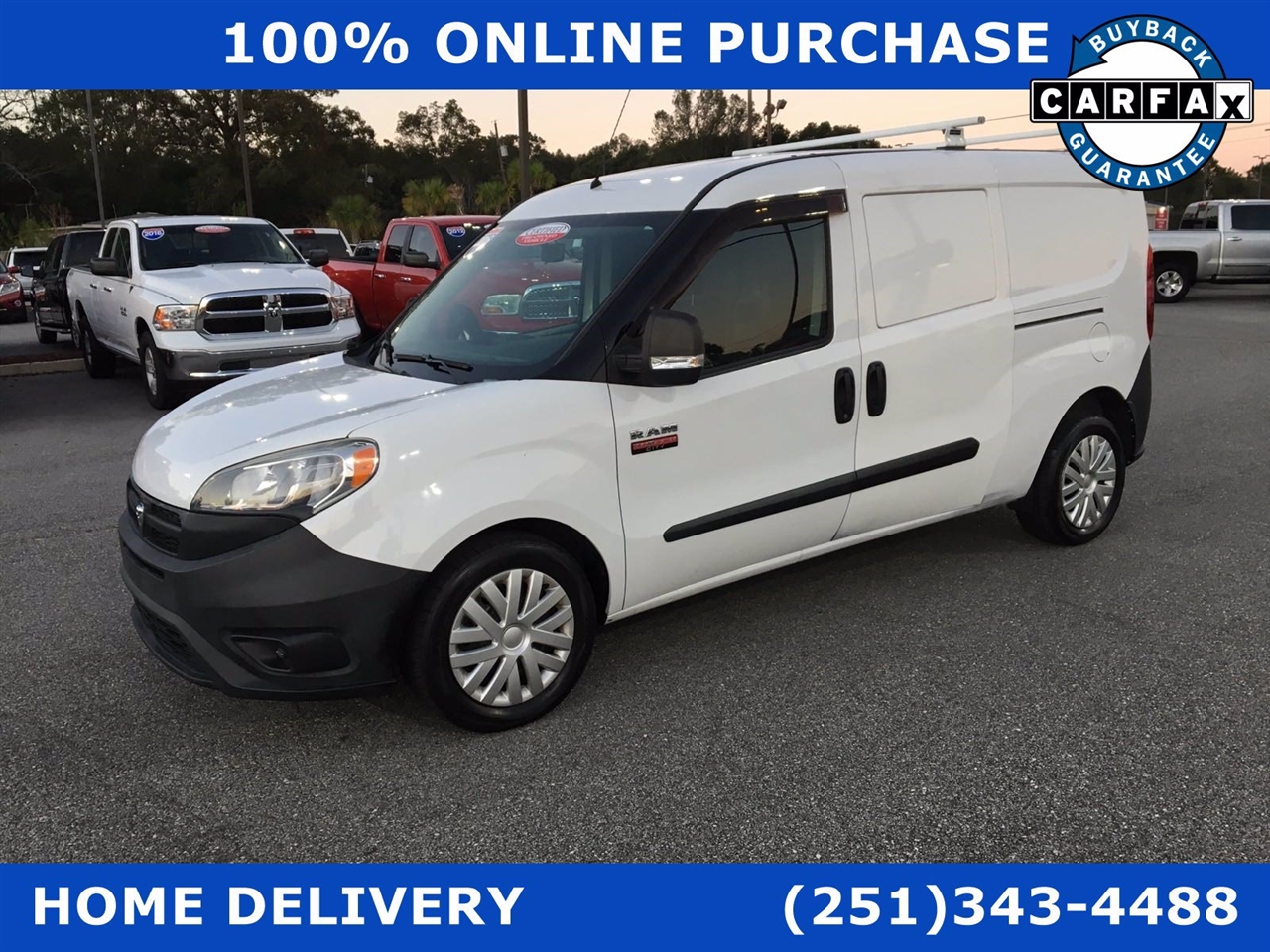 used promaster city cargo van