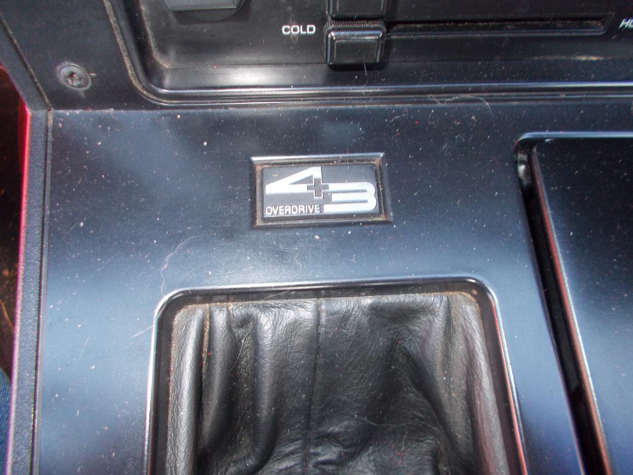 Chevrolet Corvette Convertible 1988