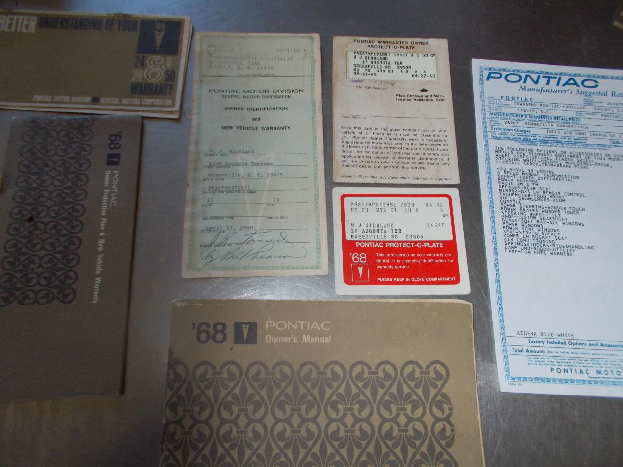 Pontiac Bonneville  1968