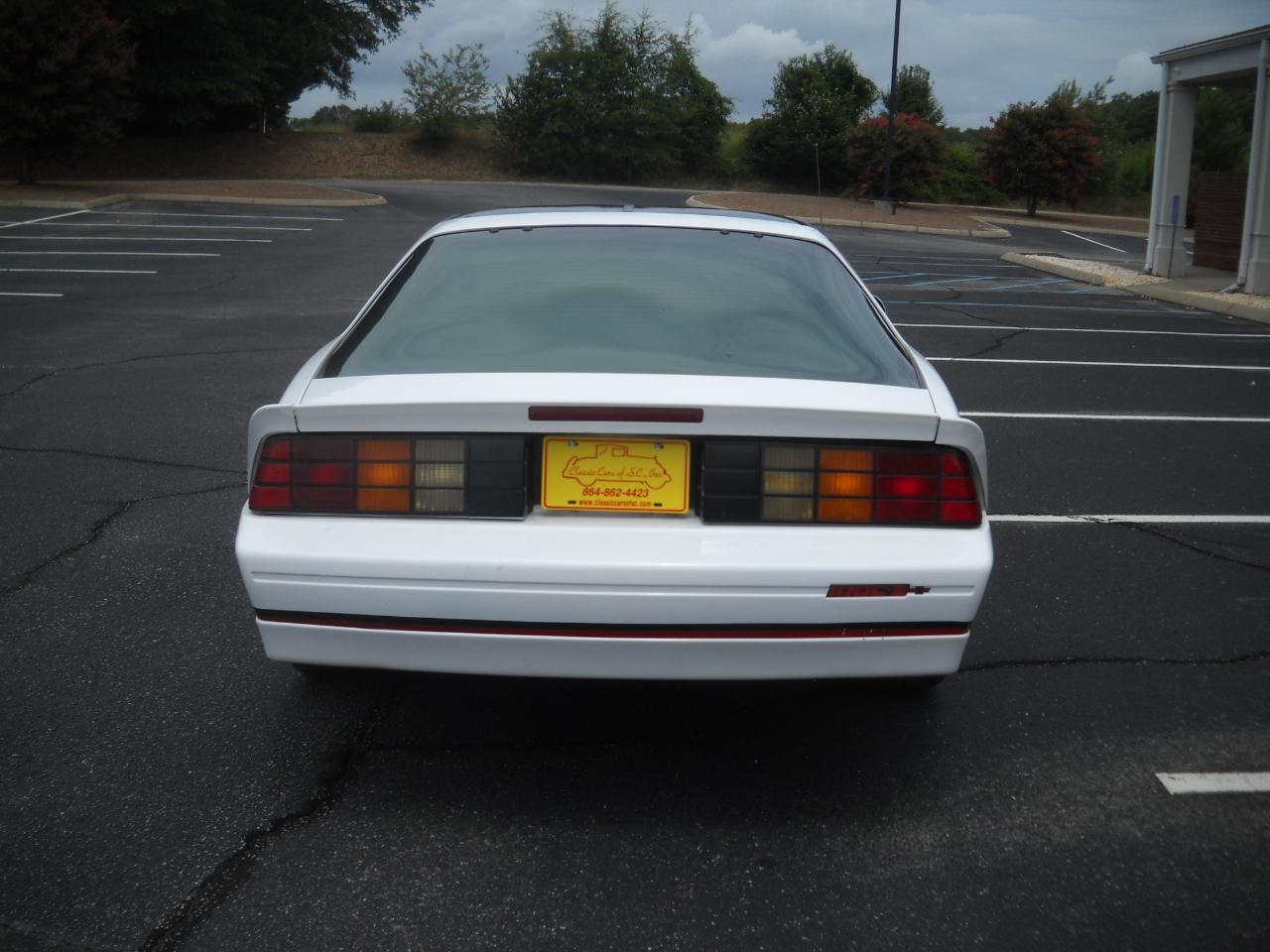 Chevrolet Camaro IROC Z coupe 1987