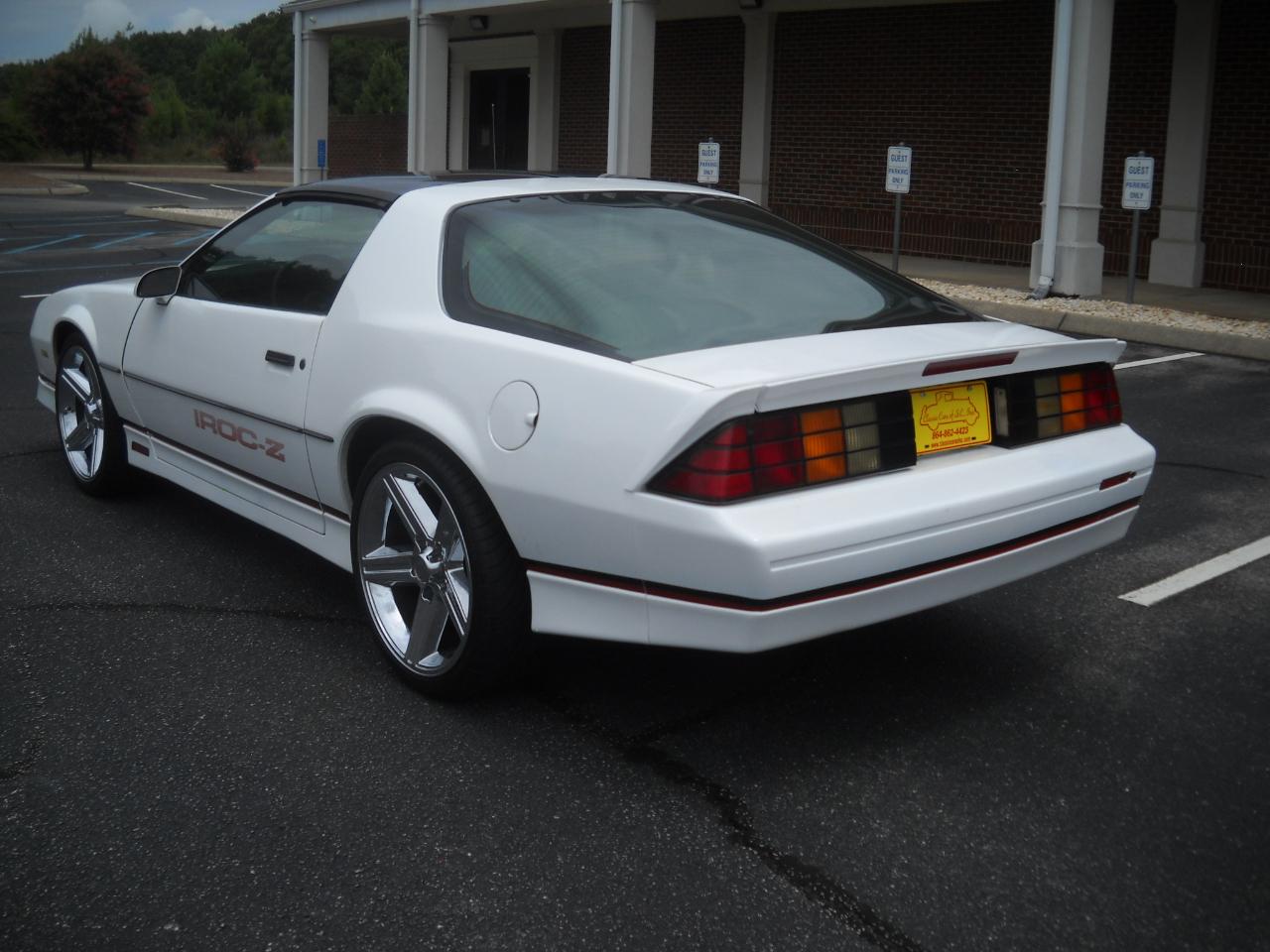 Chevrolet Camaro IROC Z coupe 1987