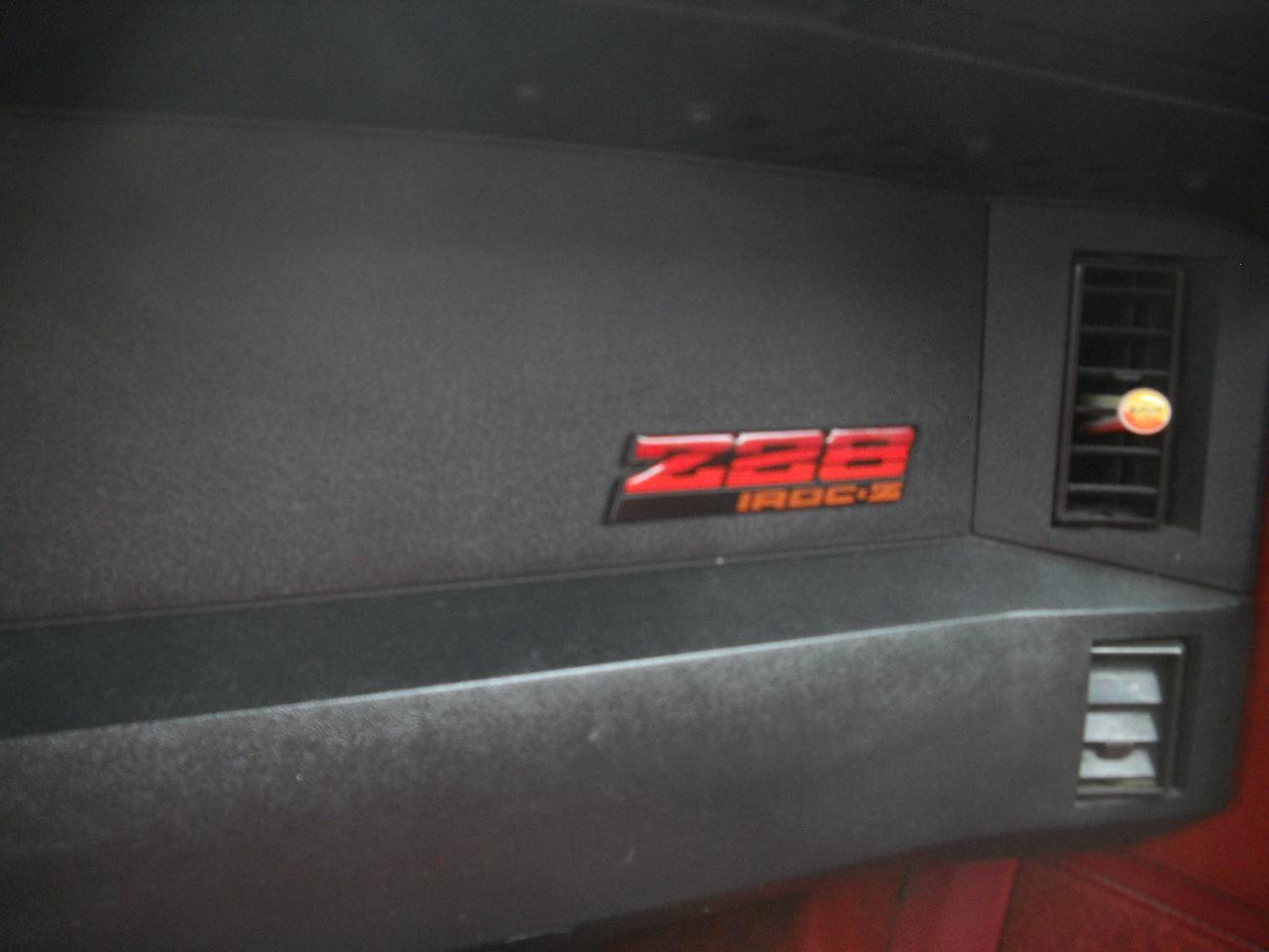 Chevrolet Camaro IROC Z coupe 1987