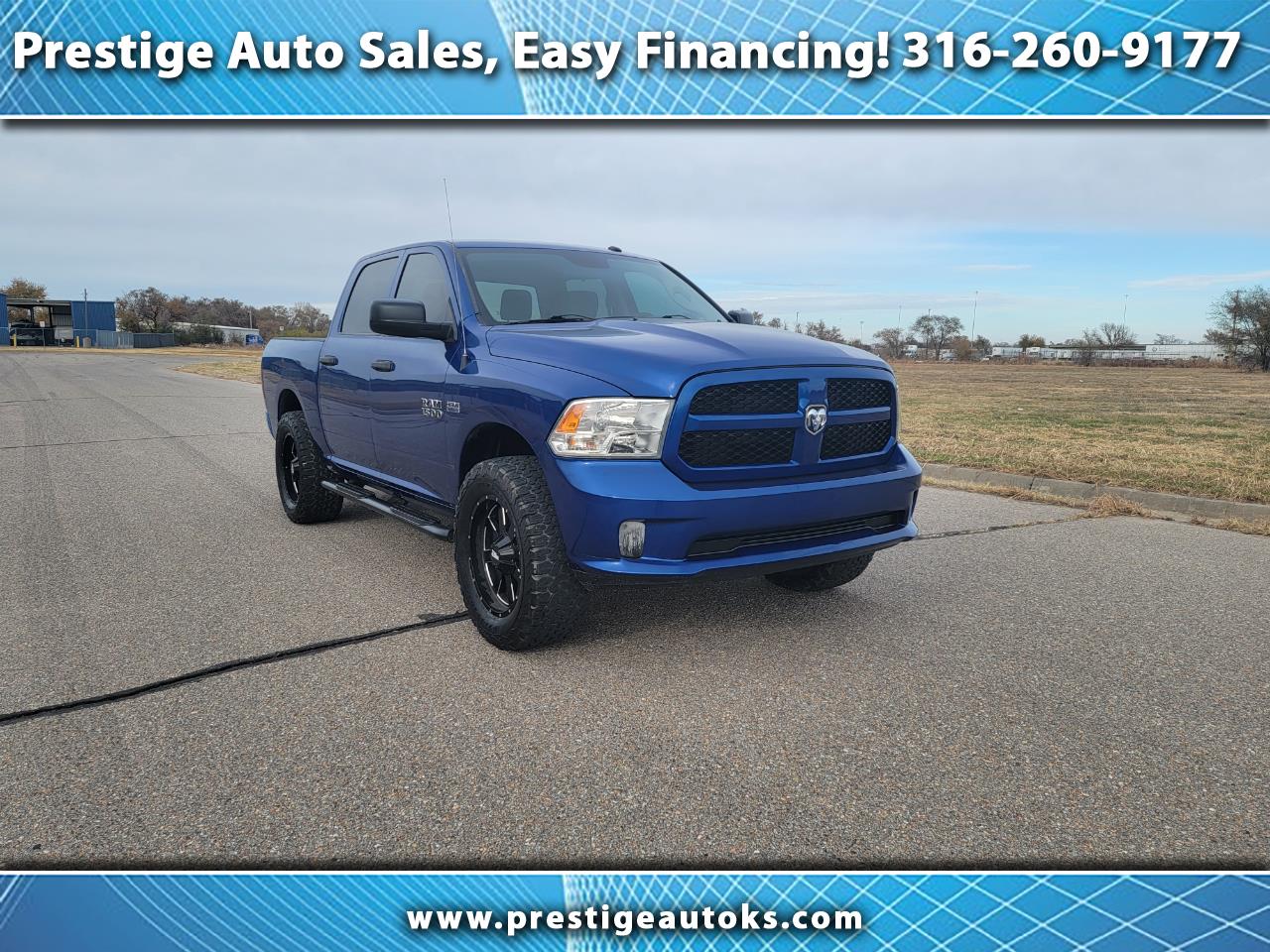 2017 RAM 1500 Express 4x4 Crew Cab 5'7" Box