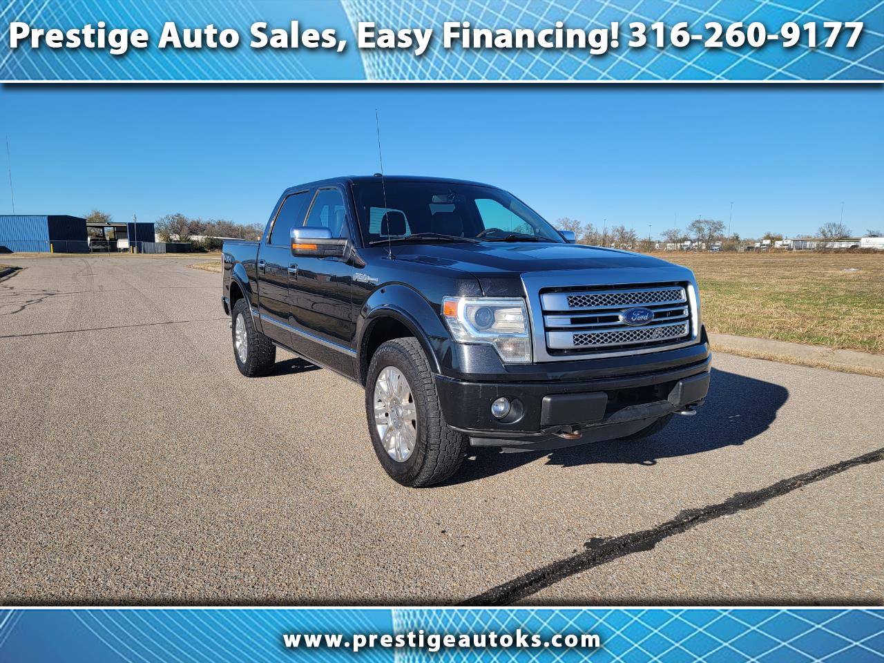 2013 Ford F-150 4WD SuperCrew 145" Platinum