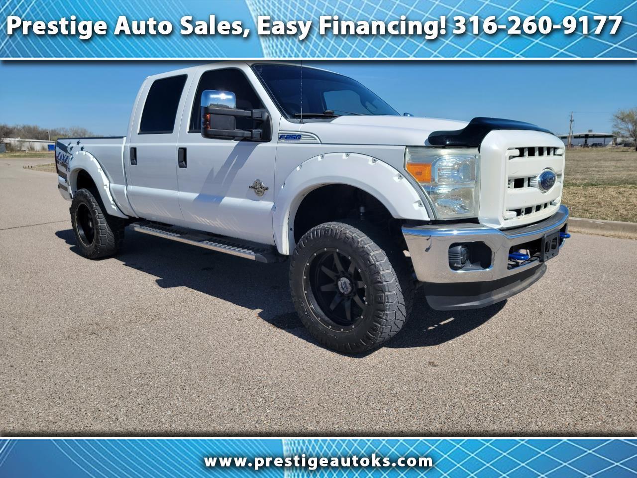 2013 Ford Super Duty F-250 SRW 4WD Crew Cab 156" Platinum