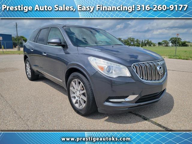 Gray 2014 Buick Enclave Leather FWD SUV / Crossover Front-Wheel Drive Automatic