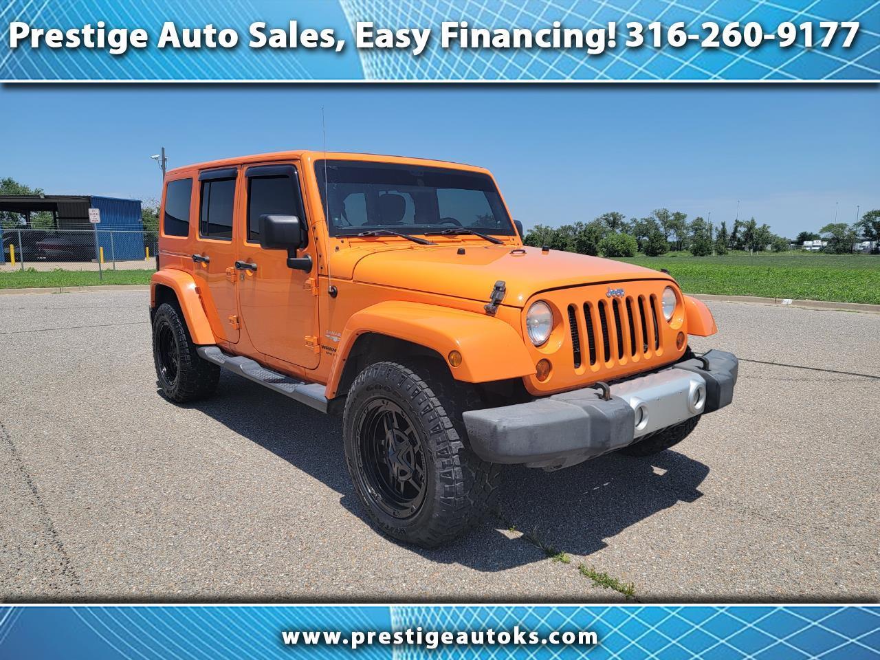Jeep Wrangler Unlimited 4WD 4dr Sahara 2012
