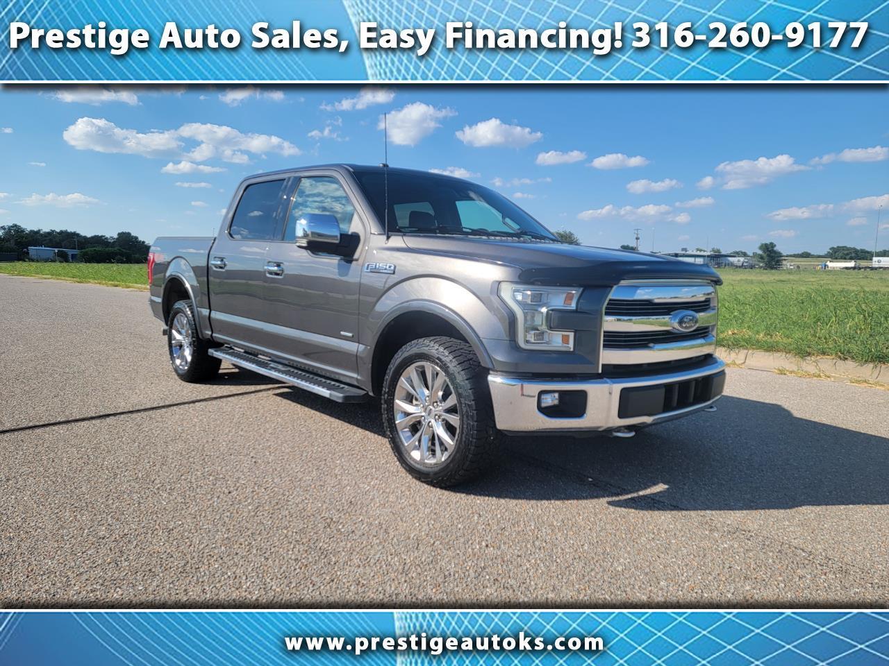 2016 Ford F-150 4WD SuperCrew 145" King Ranch