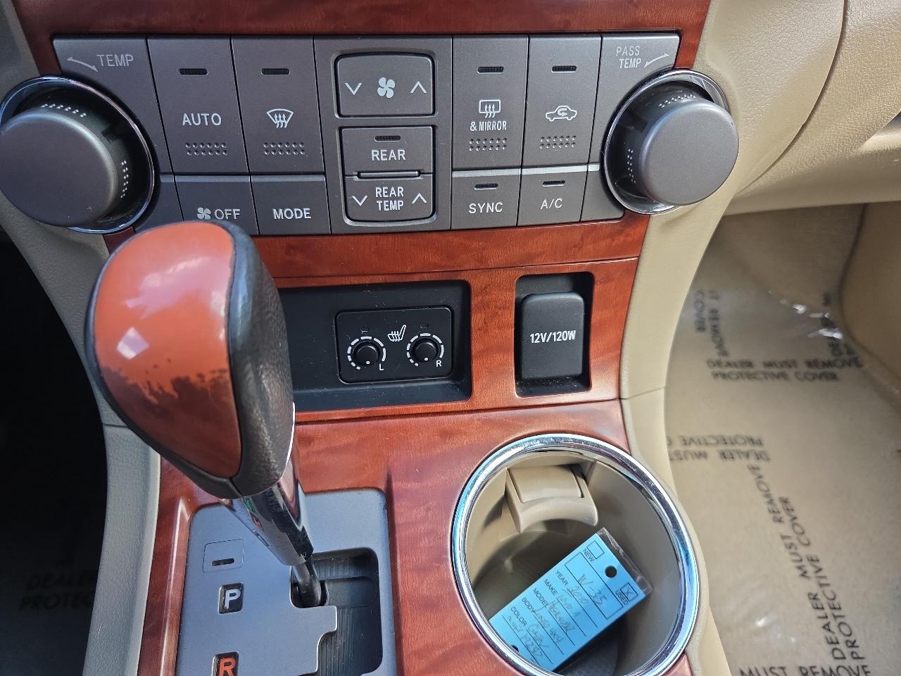 Toyota Highlander 4WD 4dr V6 Limited (Natl) 2010