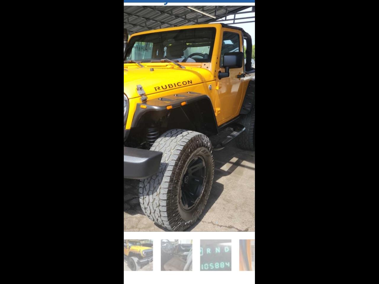 2012 Jeep Wrangler 4WD 2dr Rubicon