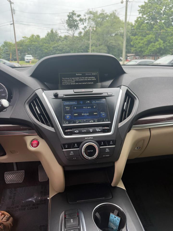 Acura MDX FWD 4dr w/Tech/AcuraWatch Plus 2016