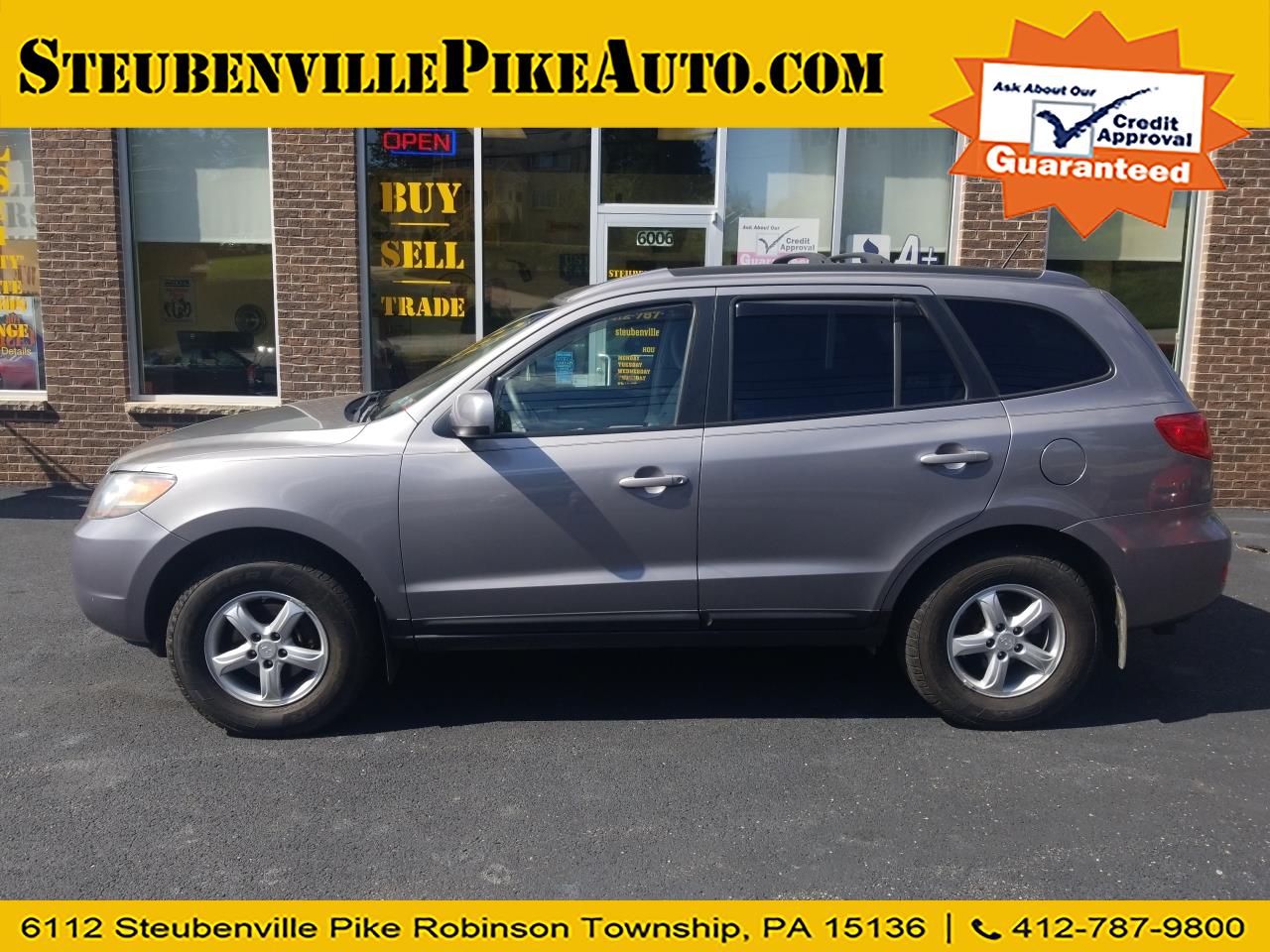 Used 2007 Hyundai Santa Fe GLS AWD for Sale in Robinson Township PA