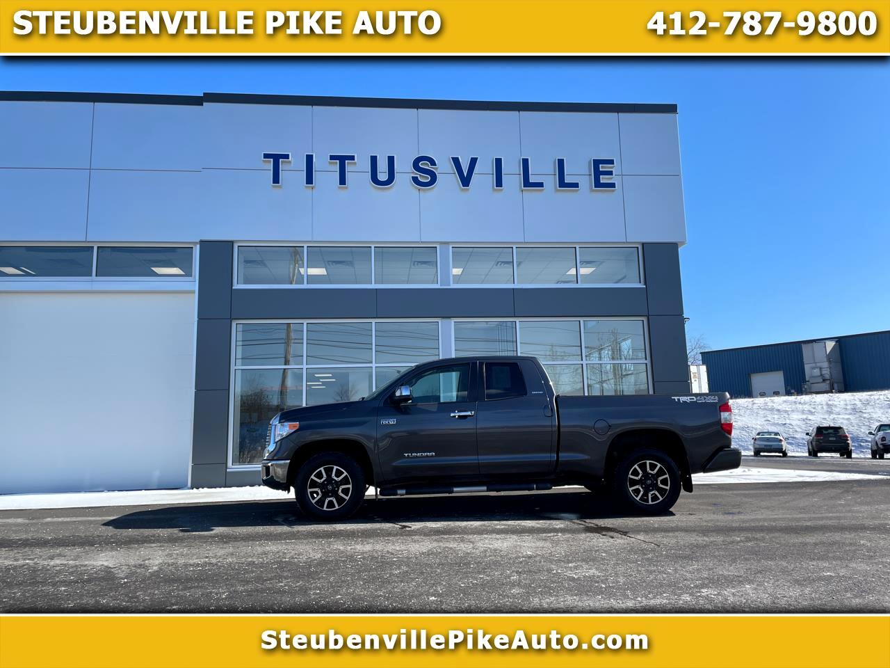 Toyota Tundra Limited 5.7L Double Cab 4WD 2017