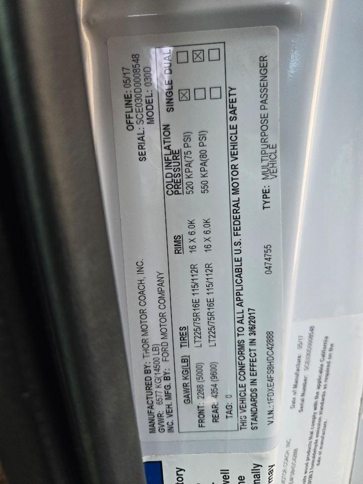 Ford E450  2018 Ford E450  2018