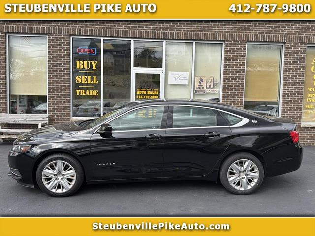 Black 2017 Chevrolet Impala Sedan Front-Wheel Drive Automatic