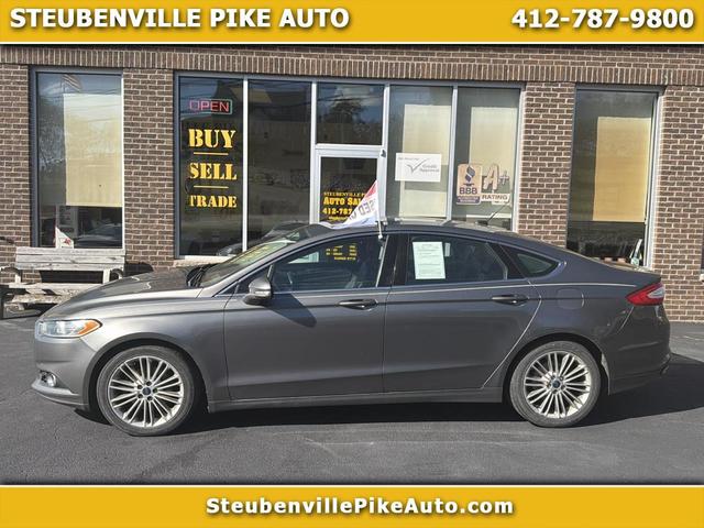 Gray 2014 Ford Fusion Sedan Automatic