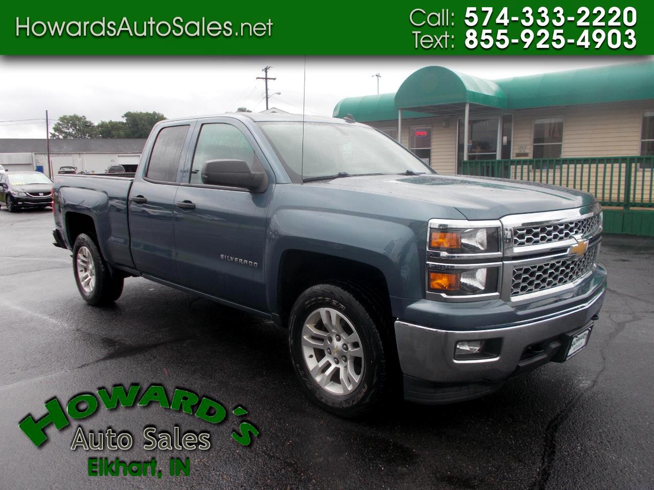 Used 14 Chevrolet Silverado 1500 2lt Double Cab 4wd For Sale In Elkhart In Howards Auto Sales Elkhart