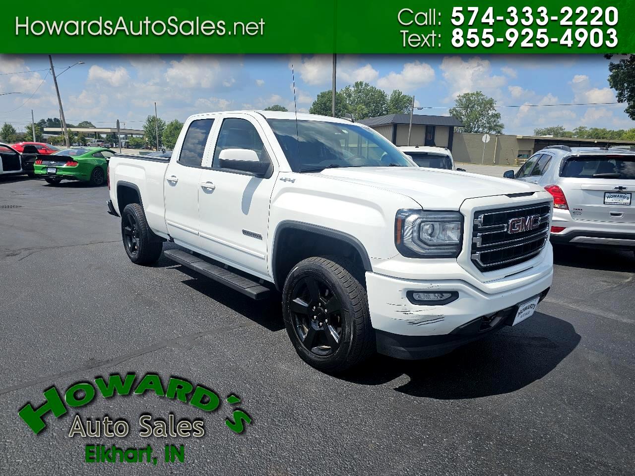 2017 GMC Sierra 1500 SLE Double Cab 4WD