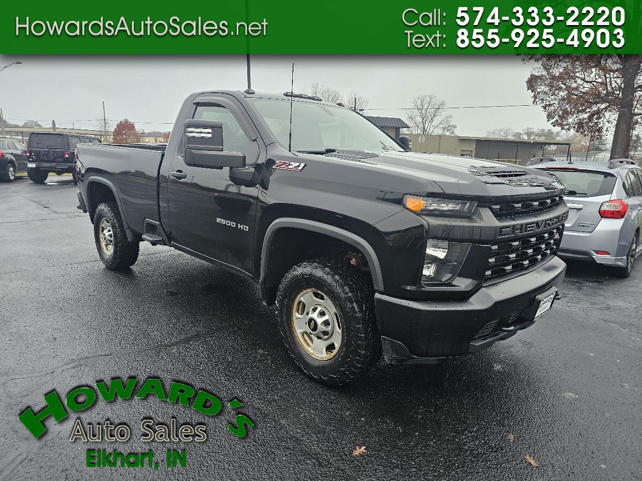 2020 Chevrolet Silverado 2500HD Work Truck Regular Cab 4WD