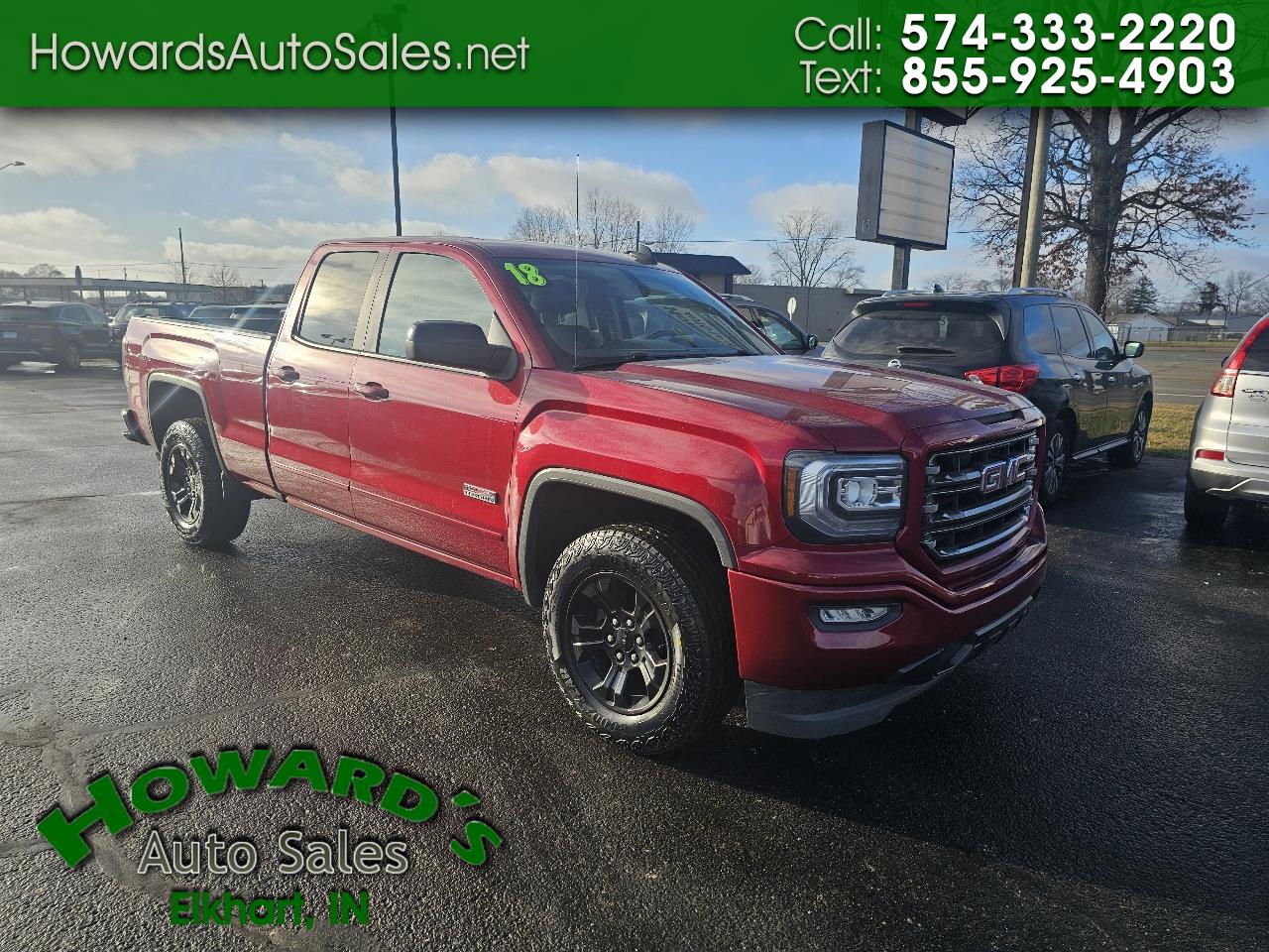 2018 GMC Sierra 1500 SLT Double Cab 4WD
