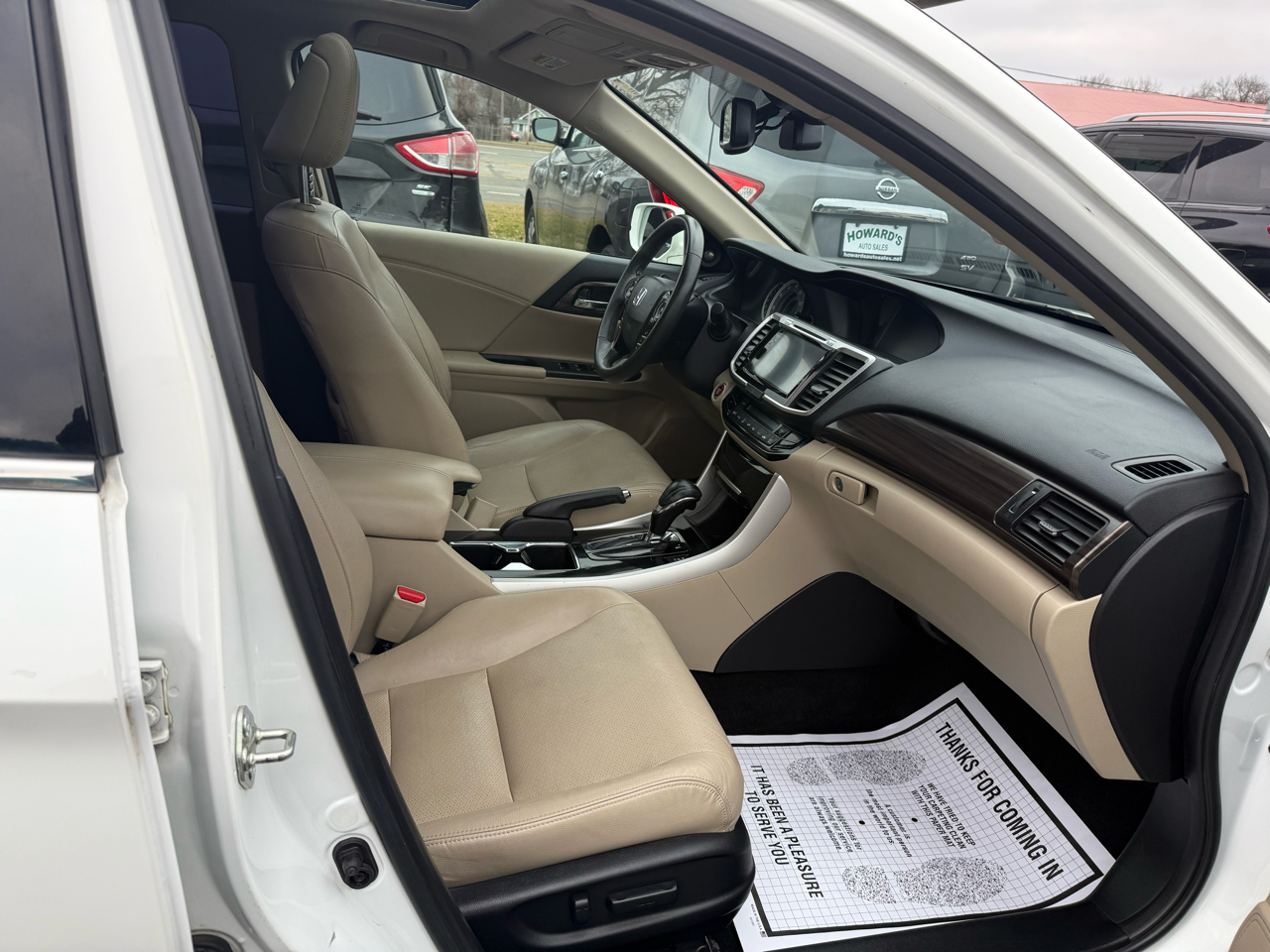 Honda Accord Touring V6 Sedan 6-Spd AT 2017