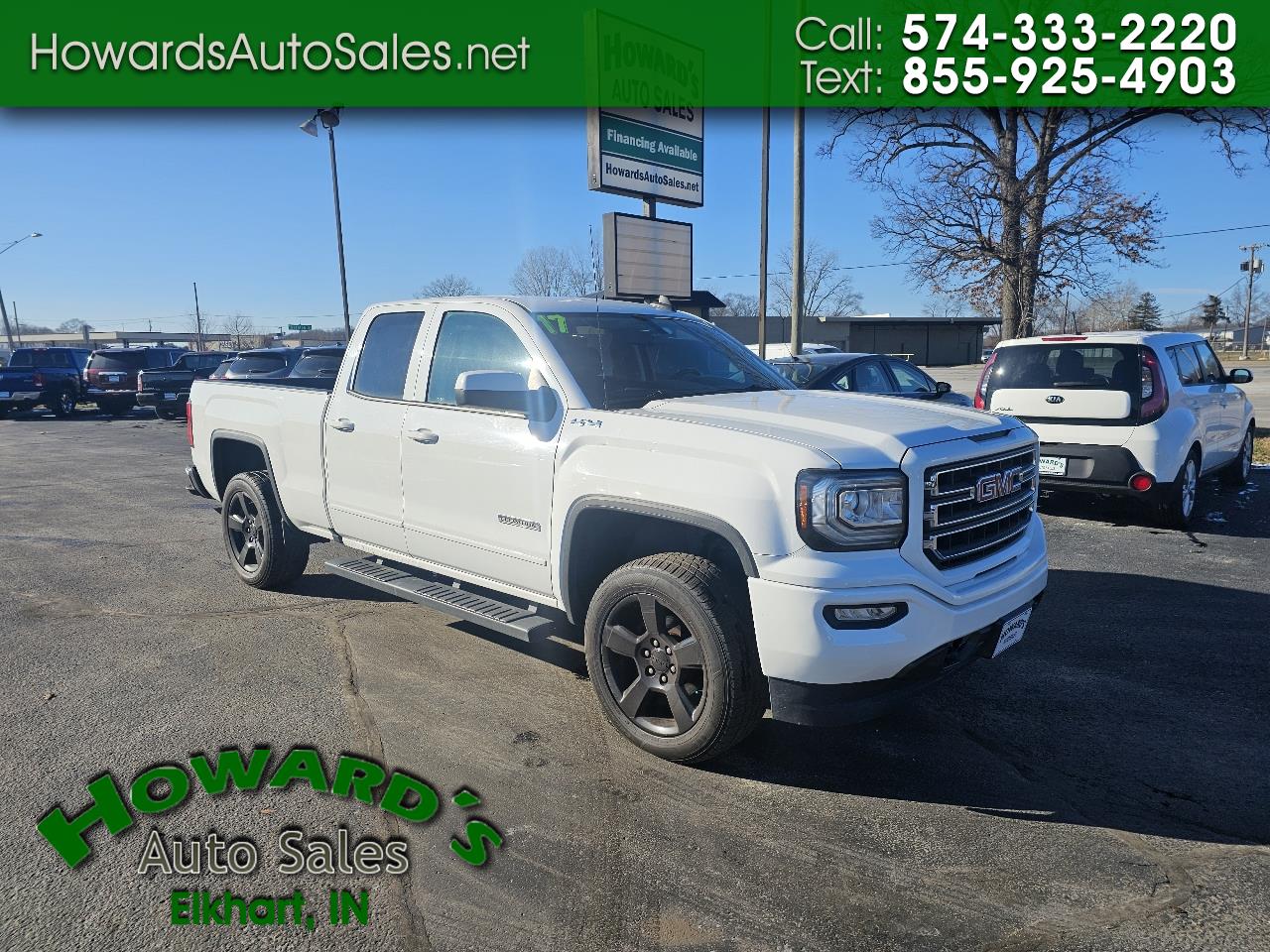 2017 GMC Sierra 1500 SLE Double Cab 4WD