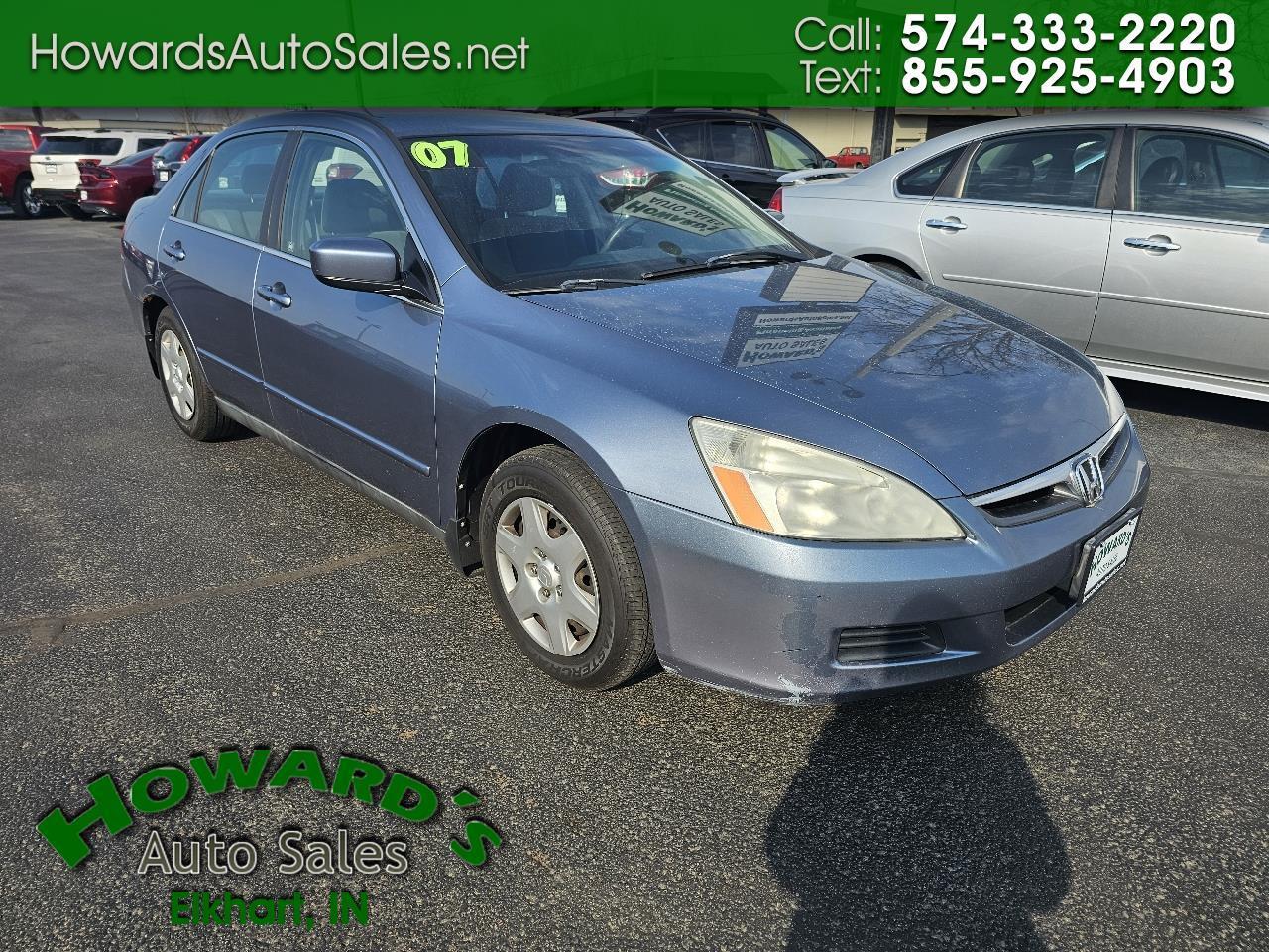 2007 Honda Accord LX sedan AT