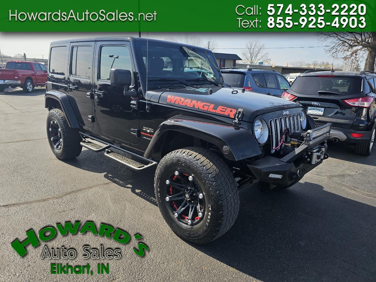 2018 Jeep Wrangler JK Unlimited Sahara 4WD