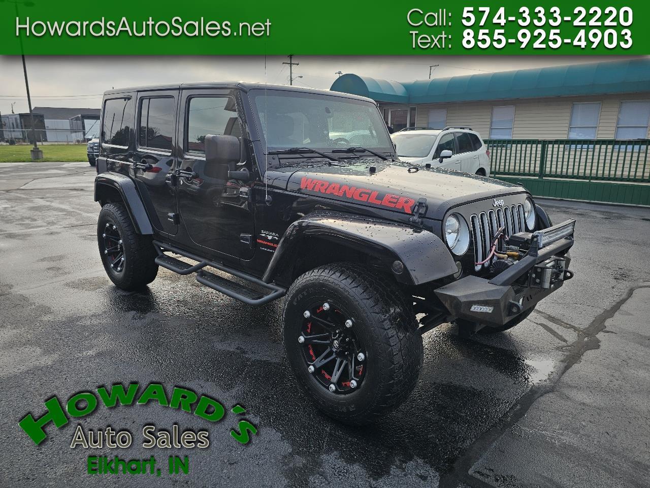 2018 Jeep Wrangler JK Unlimited Sahara 4WD
