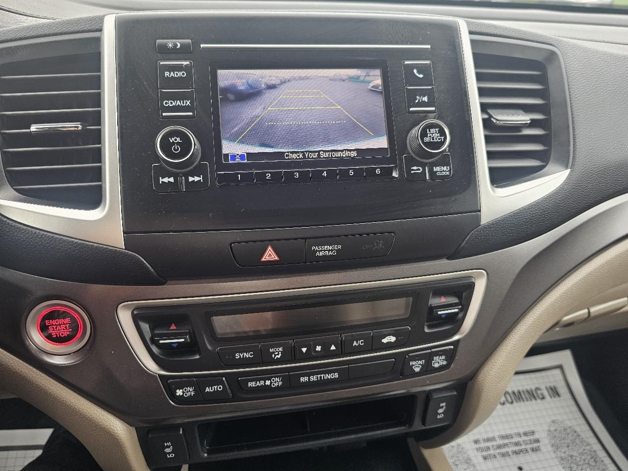 Honda Ridgeline RTL AWD 2017