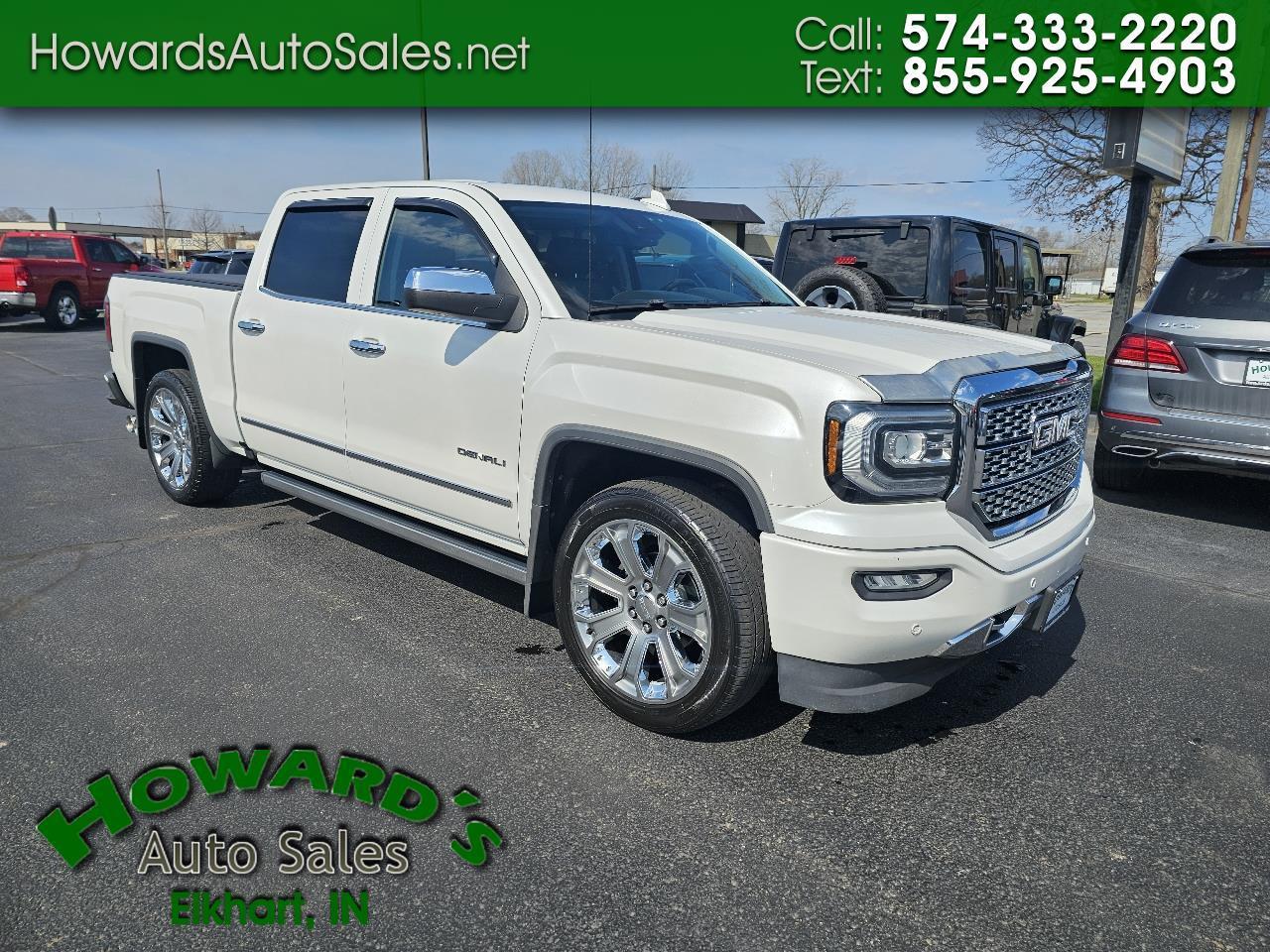 GMC Sierra 1500 Denali Crew Cab Short Box 4WD 2017