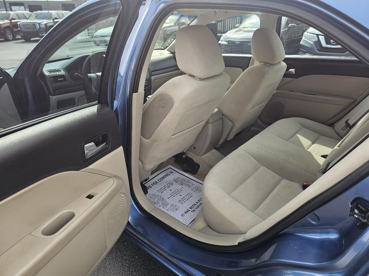 Ford Fusion I4 SE 2009