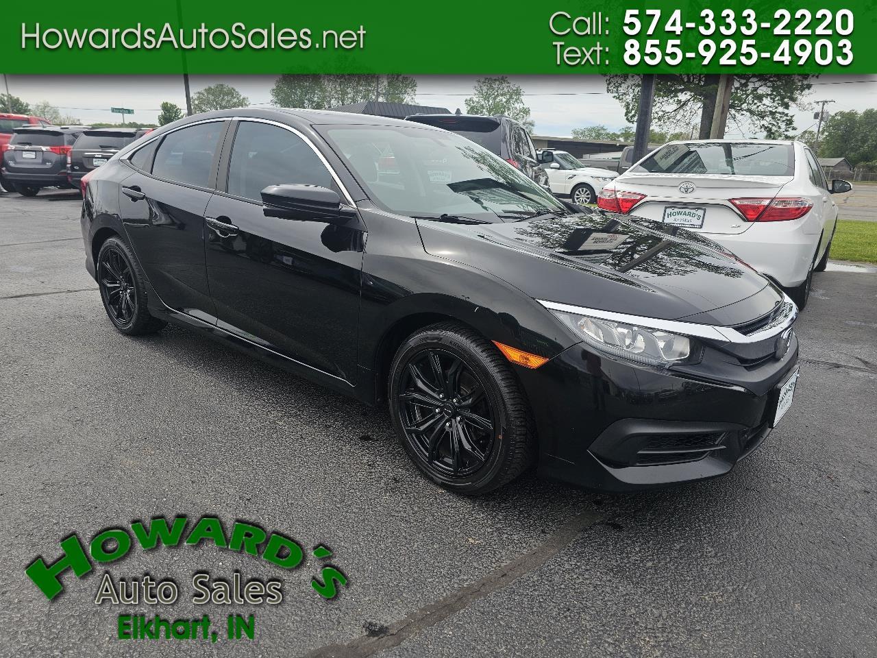 Honda Civic EX Sedan CVT 2016
