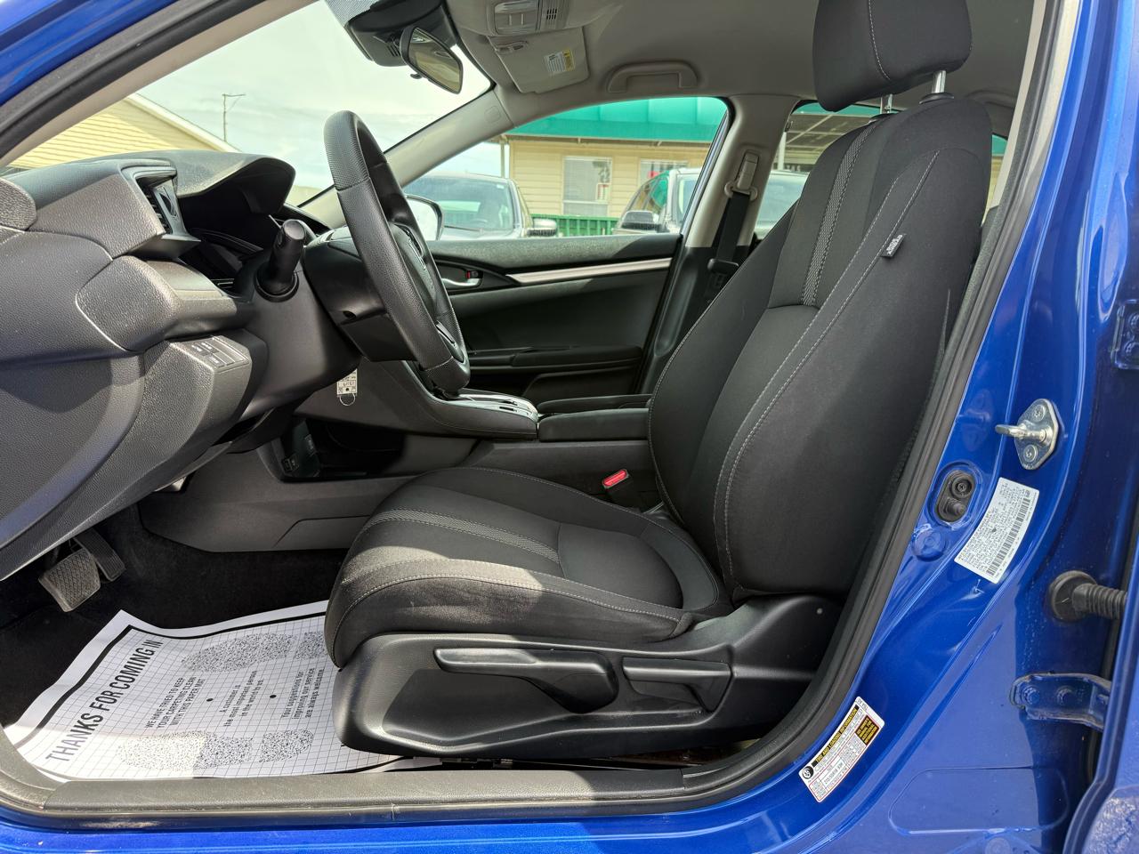 Honda Civic LX Honda Sensing Sedan CVT 2019