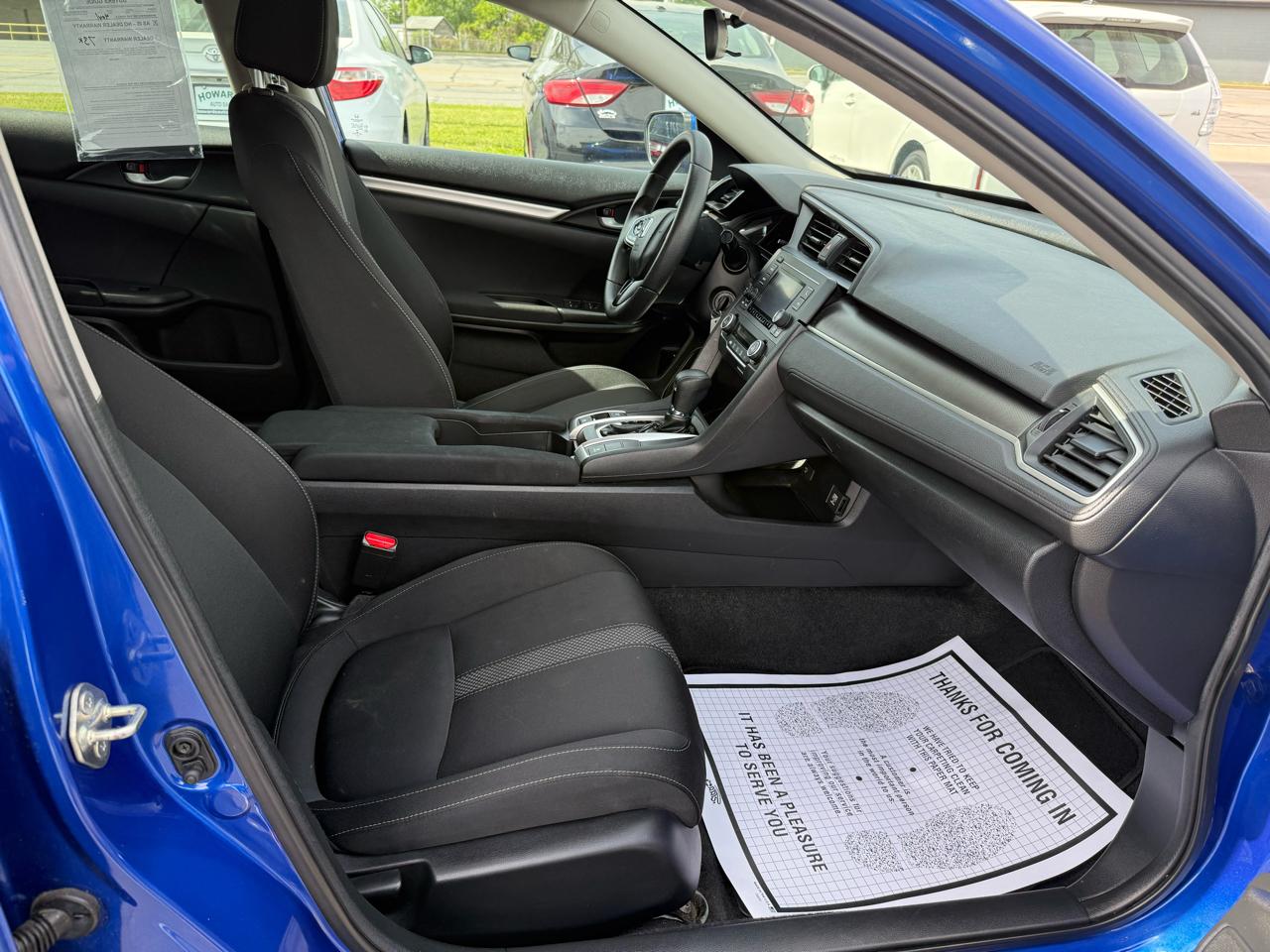 Honda Civic LX Honda Sensing Sedan CVT 2019