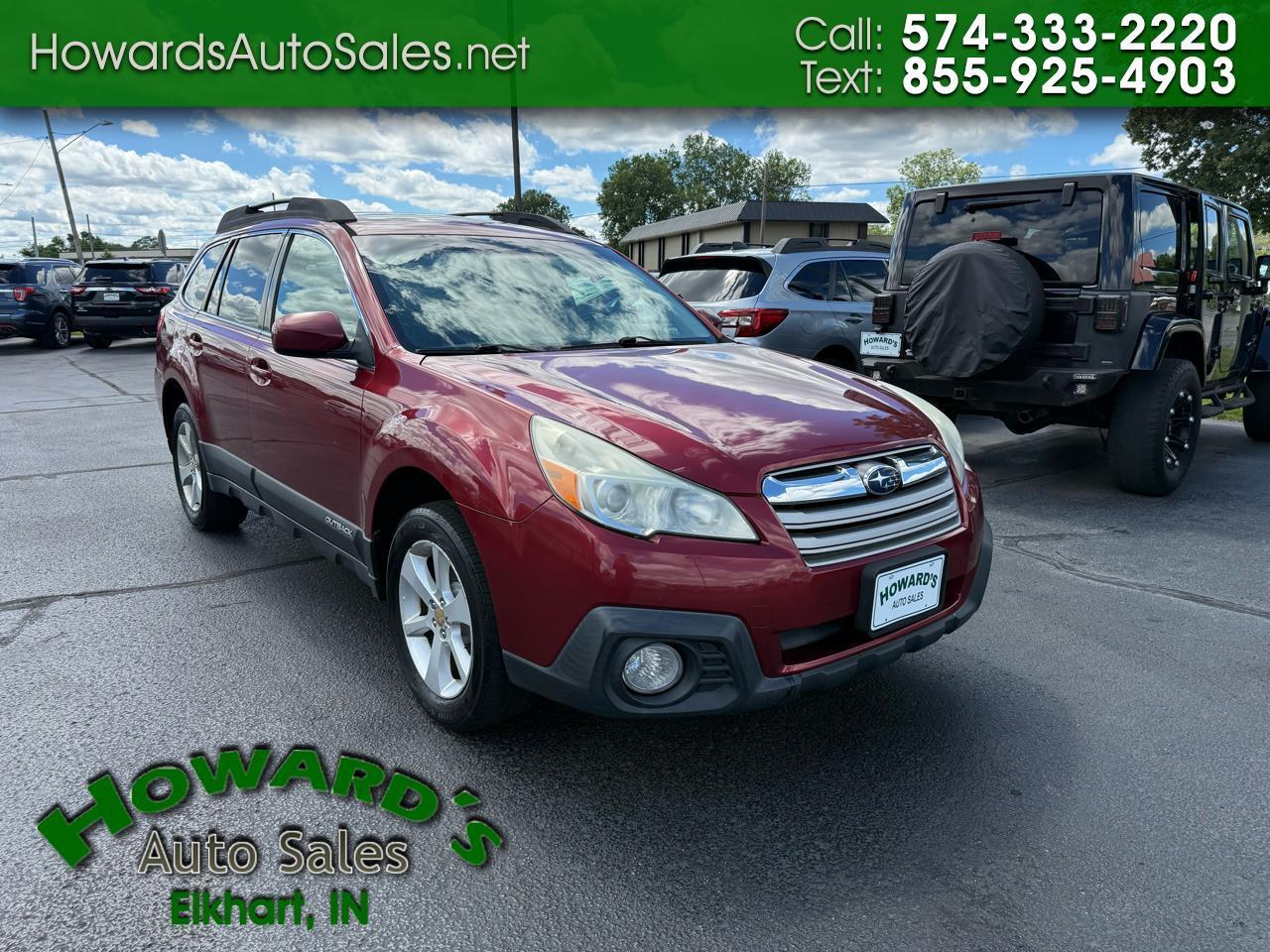 Subaru Outback 2.5i Premium 2014