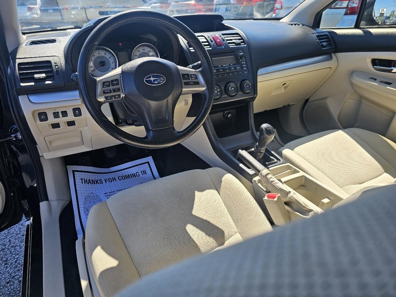 Subaru Impreza 2.0i Premium 4-Door w/All Weather Package 2014