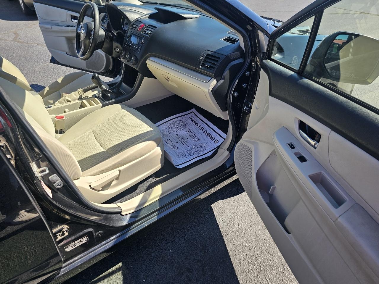 Subaru Impreza 2.0i Premium 4-Door w/All Weather Package 2014