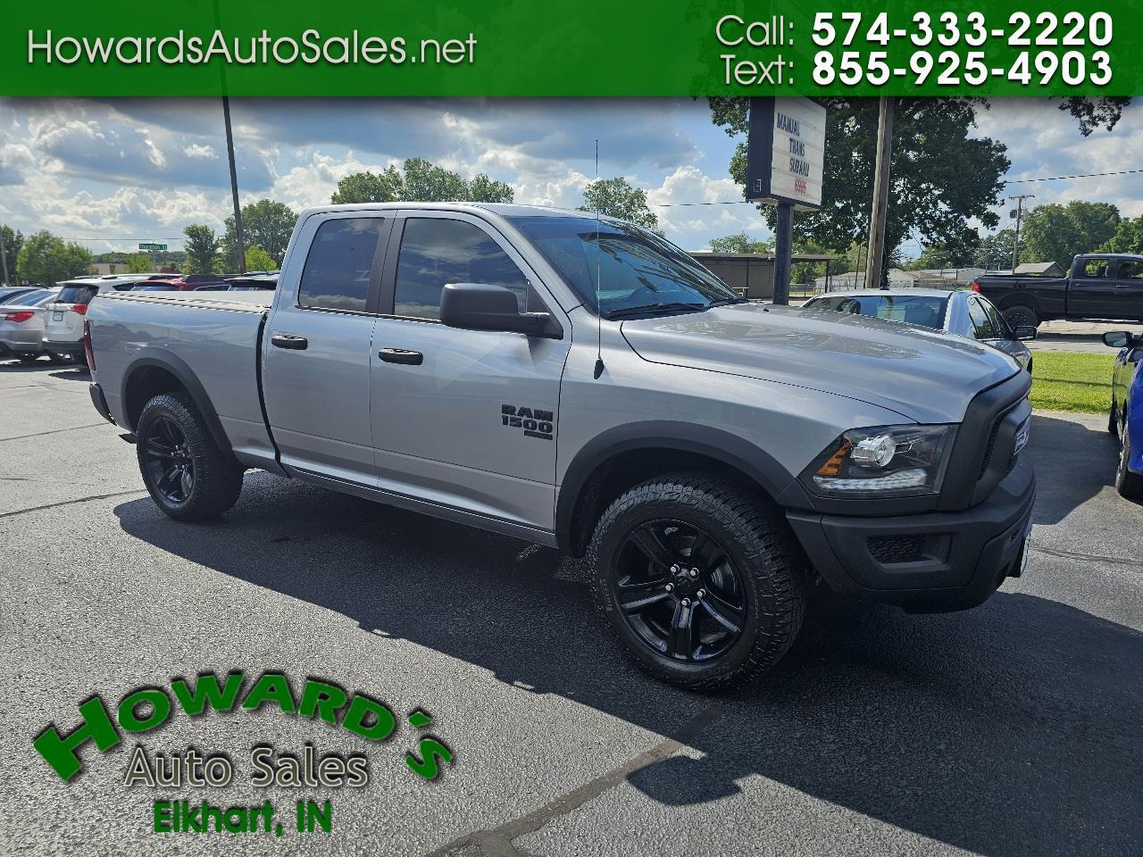 2021 RAM 1500 SLT Quad Cab 4WD